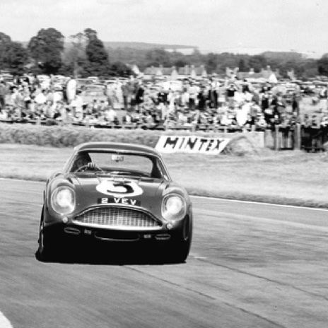 Beau contre-braquage ! Jim à l'attaque à Goodwood en 1961 Beau contre-braquage ! Jim à l'attaque à Goodwood en 1961